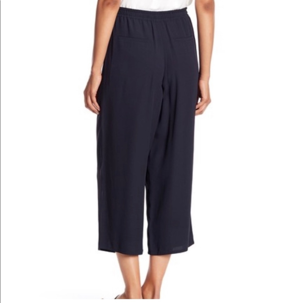 Vince Drawstring Wide Leg Cropped Pants like new